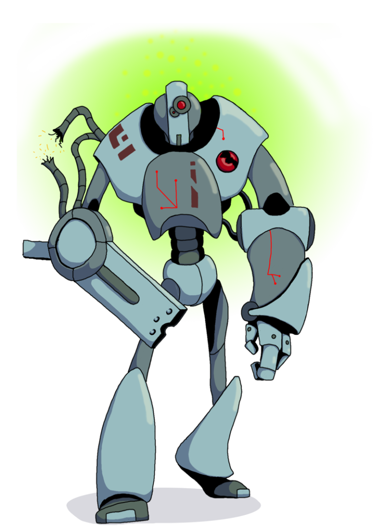 Radioactive Robot for Wayfinder #19
